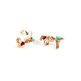 Chanel Earrings Clip Heart (Costume Jewellery)